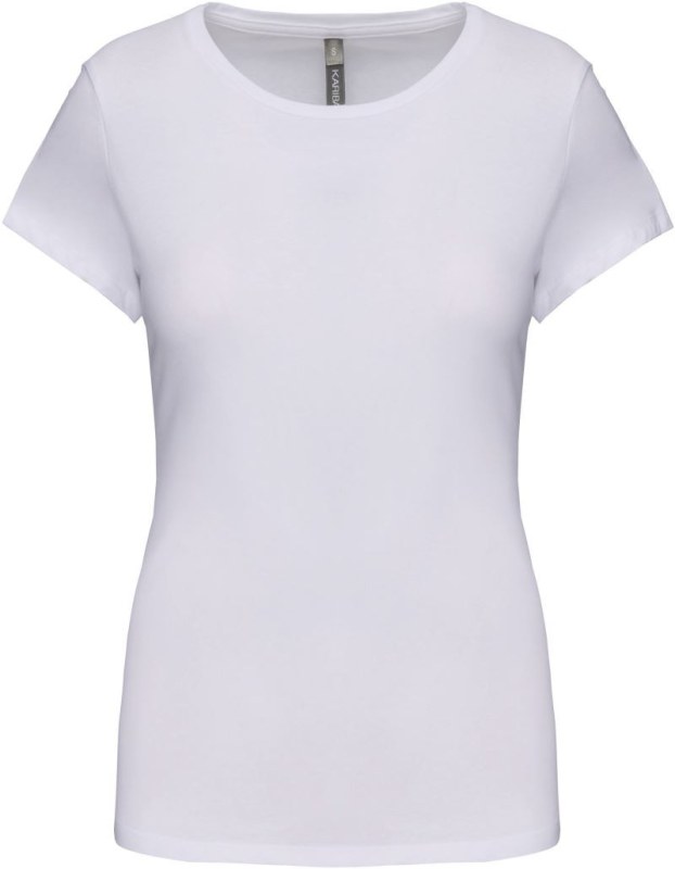 Kariban K 3013 Dámské elastické tričko 20.3013 white