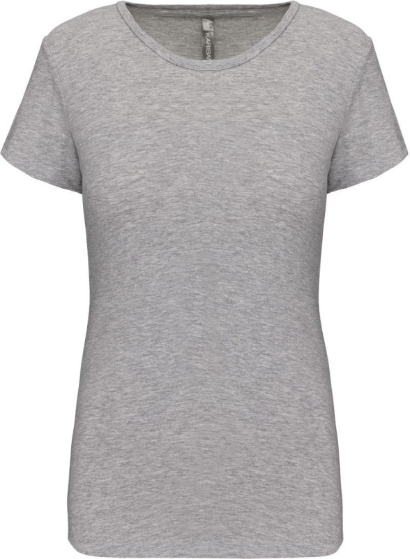 Kariban K 3013 Dámské elastické tričko 20.3013 light grey heather