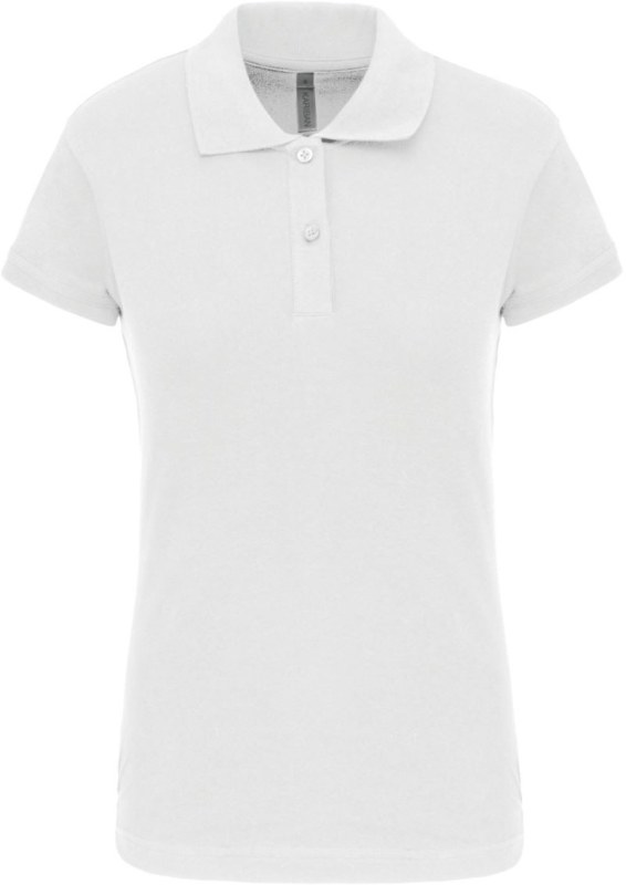 Kariban K 240 Dámské elastické piqué polo 20.K240 white