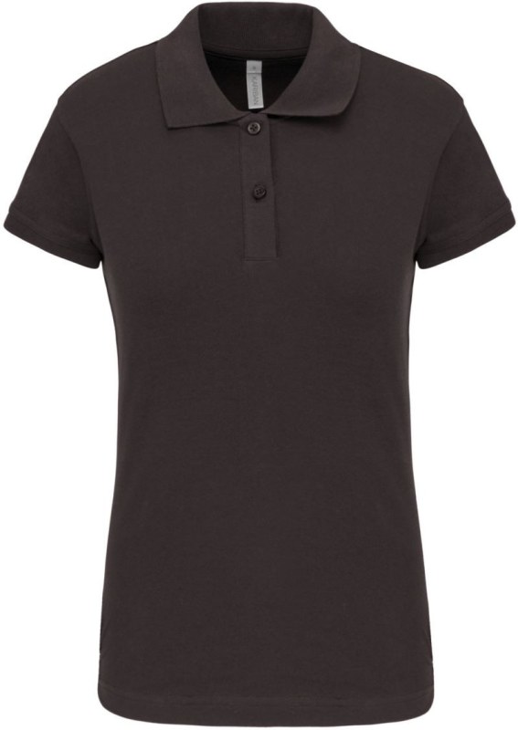 Kariban K 240 Dámské elastické piqué polo 20.K240 dark grey