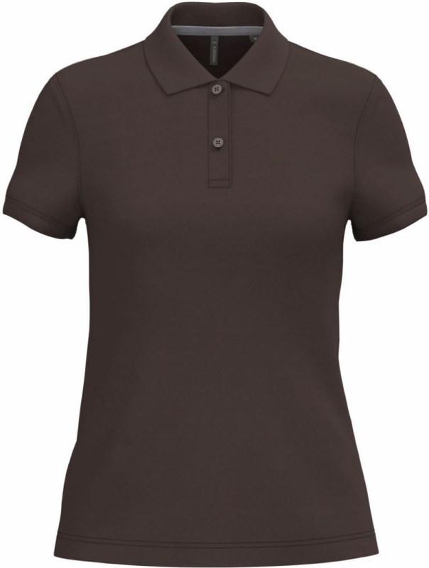 Kariban K 242 Dámské piqué polo 20.K242 chocolate