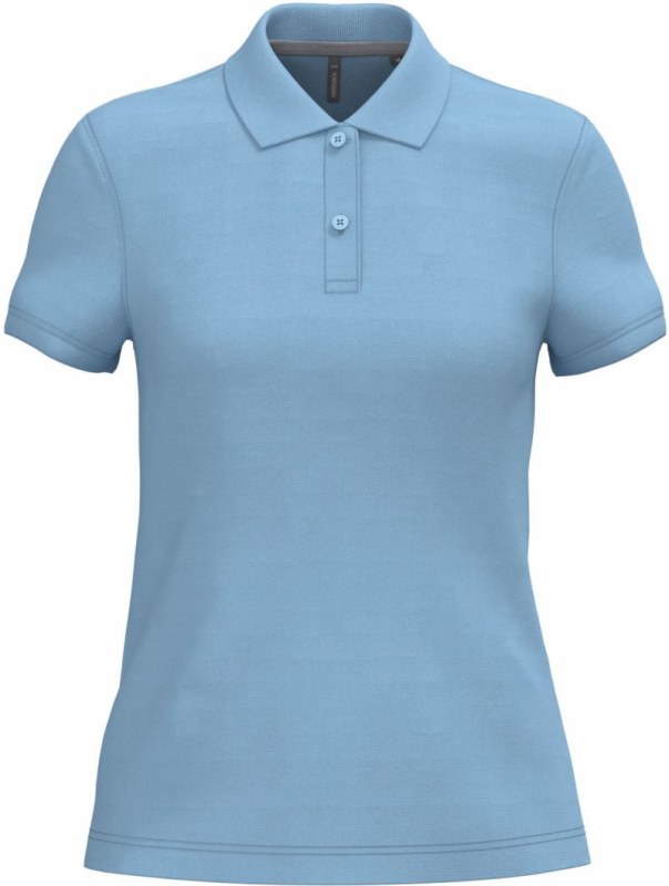 Kariban K 242 Dámské piqué polo 20.K242 sky blue - Dámské oblečení trika