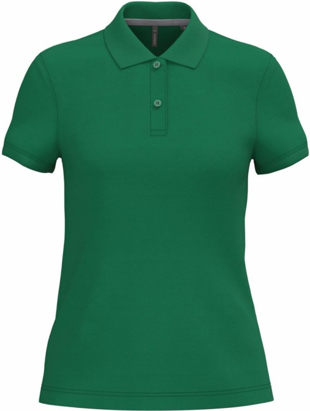 Kariban K 242 Dámské piqué polo 20.K242 kelly green