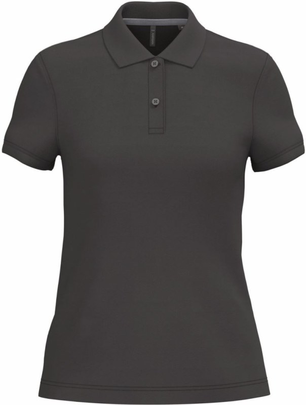 Kariban K 242 Dámské piqué polo 20.K242 dark grey