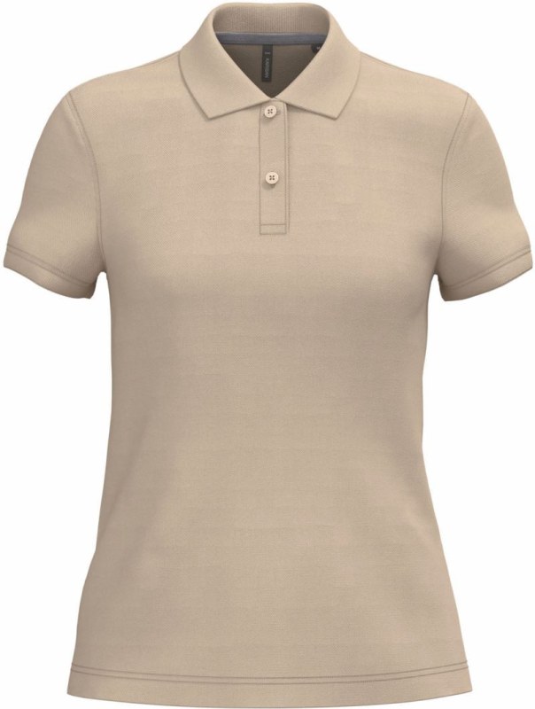 Kariban K 242 Dámské piqué polo 20.K242 light sand