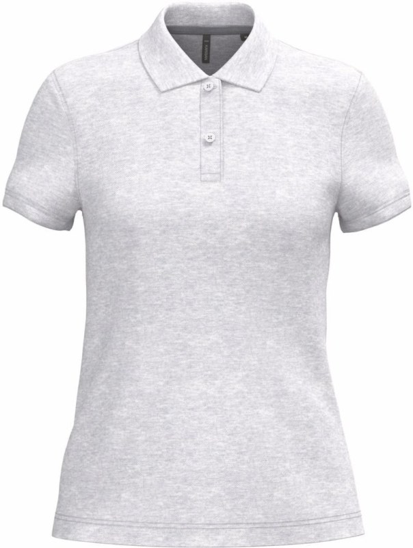 Kariban K 242 Dámské piqué polo 20.K242 ash heather