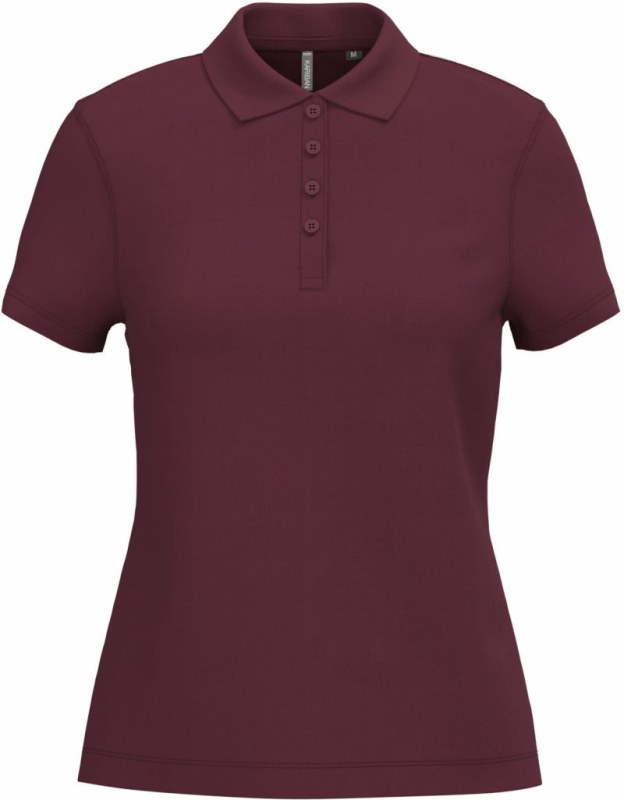 Kariban K 255 Dámské piqué polo 20.K255 wine