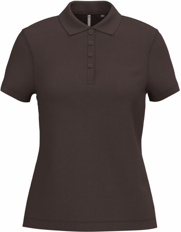 Kariban K 255 Dámské piqué polo 20.K255 chocolate