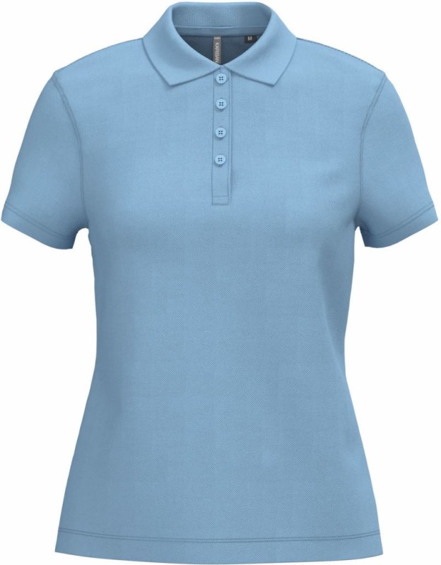 Kariban K 255 Dámské piqué polo 20.K255 sky blue