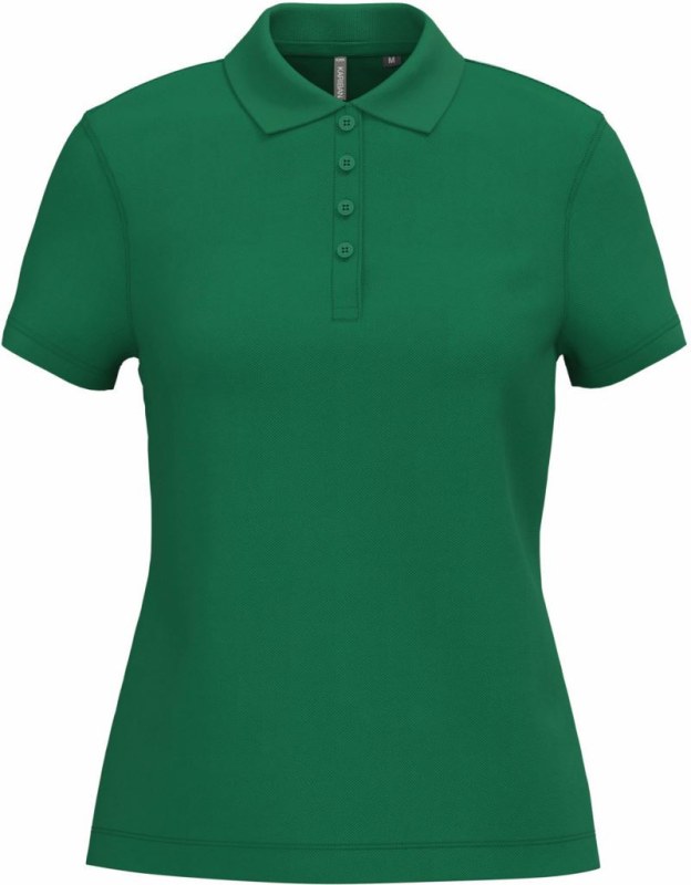 Kariban K 255 Dámské piqué polo 20.K255 kelly green