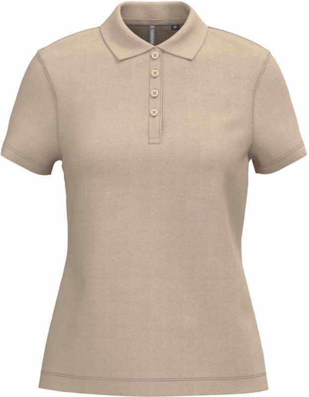 Kariban K 255 Dámské piqué polo 20.K255 light sand