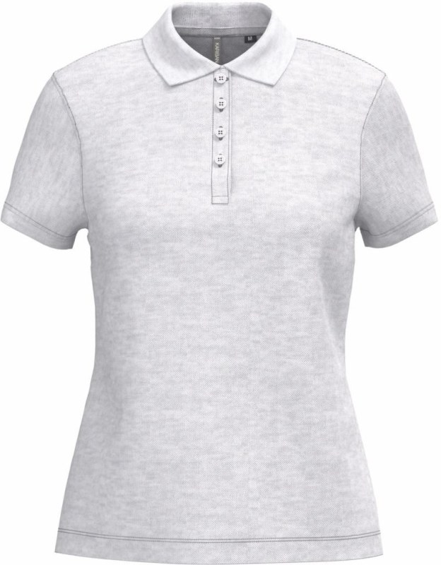Kariban K 255 Dámské piqué polo 20.K255 ash heather