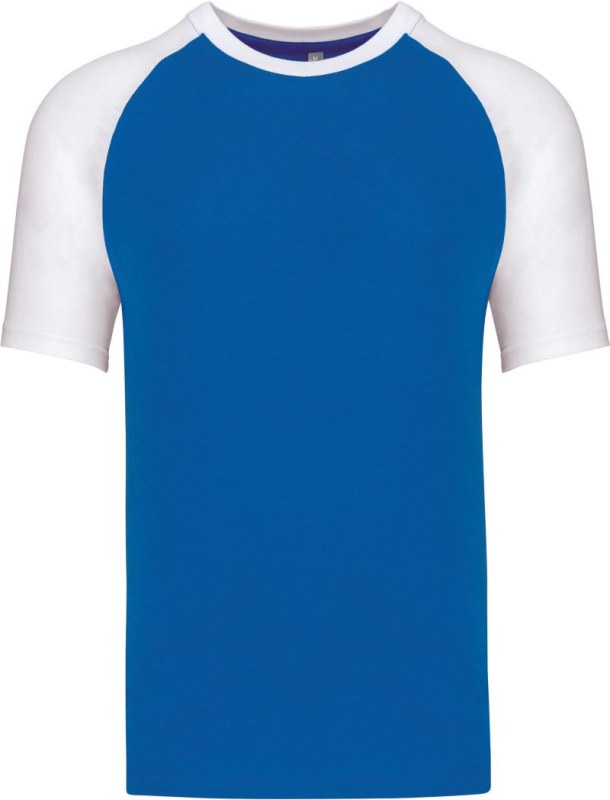 Kariban K 330 Baseballové tričko 20.K330 aqua blue/white