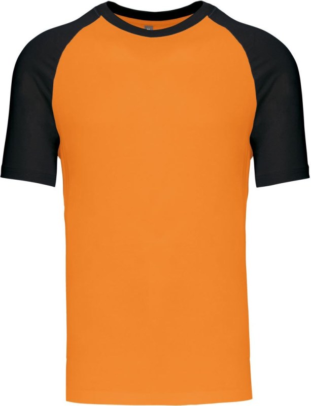 Kariban K 330 Baseballové tričko 20.K330 orange/black