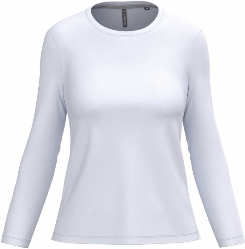 Kariban K 383 Dámské tričko s dlouhým rukávem 20.K383 white