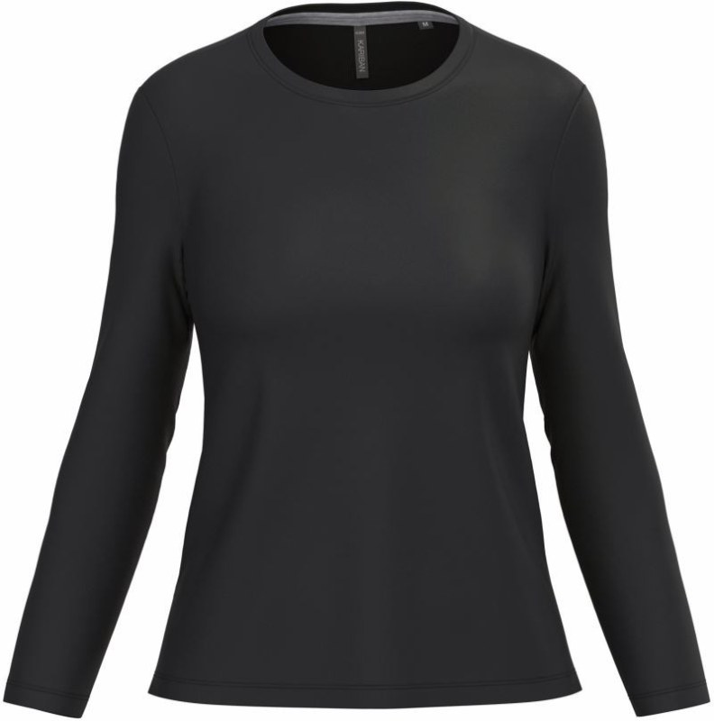 Kariban K 383 Dámské tričko s dlouhým rukávem 20.K383 black