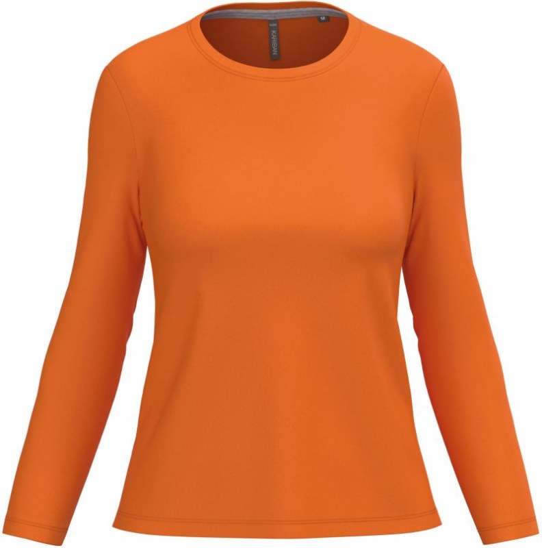 Kariban K 383 Dámské tričko s dlouhým rukávem 20.K383 orange