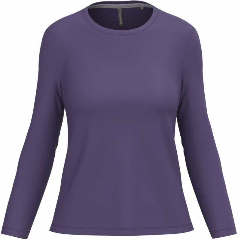 Kariban K 383 Dámské tričko s dlouhým rukávem 20.K383 purple