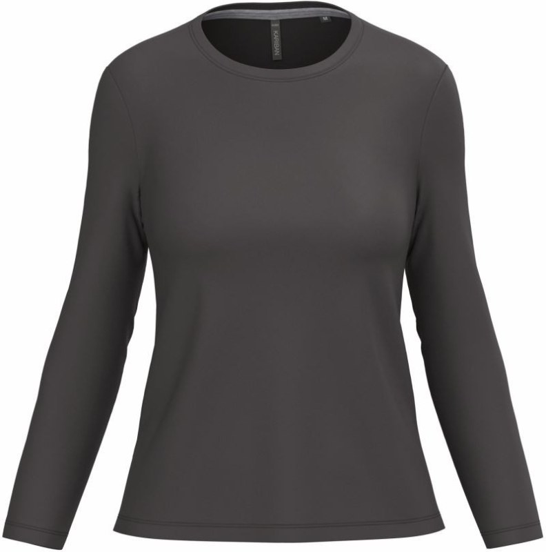 Kariban K 383 Dámské tričko s dlouhým rukávem 20.K383 dark grey
