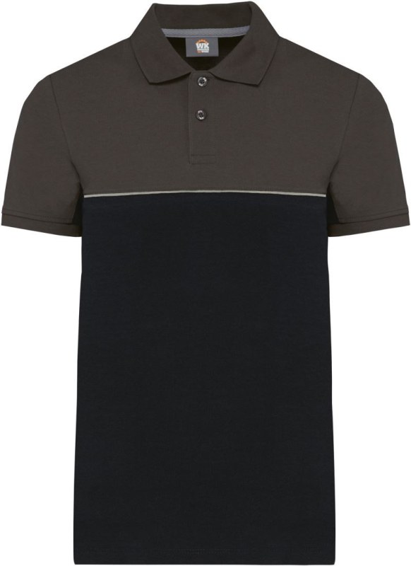 WK WK 210 Pracovní piqué polo 20.W210 black/dark grey