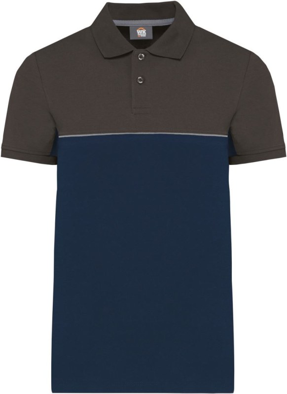 WK WK 210 Pracovní piqué polo 20.W210 navy/dark grey