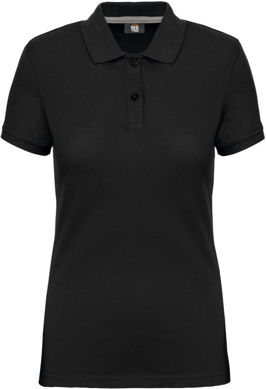 WK WK 275 Dámské pracovní piqué polo z těžké bavlny 20.W275 black