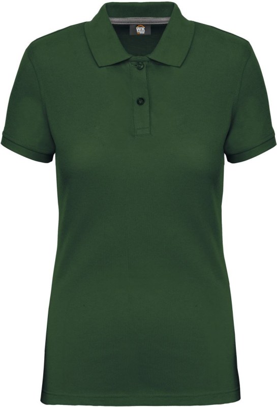 WK WK 275 Dámské pracovní piqué polo z těžké bavlny 20.W275 forest green