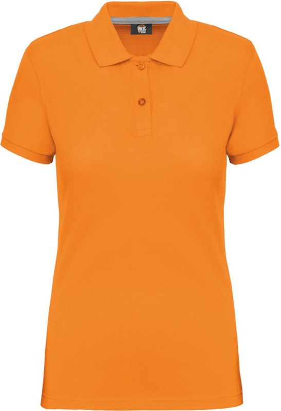 WK WK 275 Dámské pracovní piqué polo z těžké bavlny 20.W275 orange