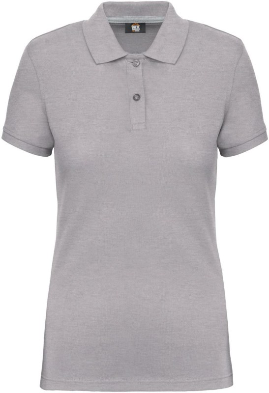 WK WK 275 Dámské pracovní piqué polo z těžké bavlny 20.W275 oxford grey
