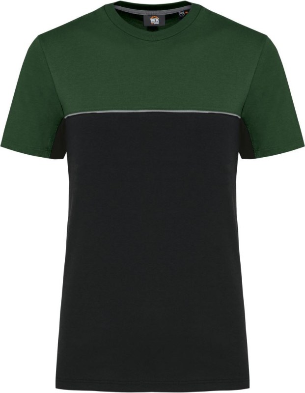 WK WK 304 Pracovní tričko 20.W304 black/forest green