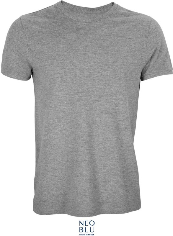 NEOBLU Loris Unisex piqué tričko 24.3775 grey melange