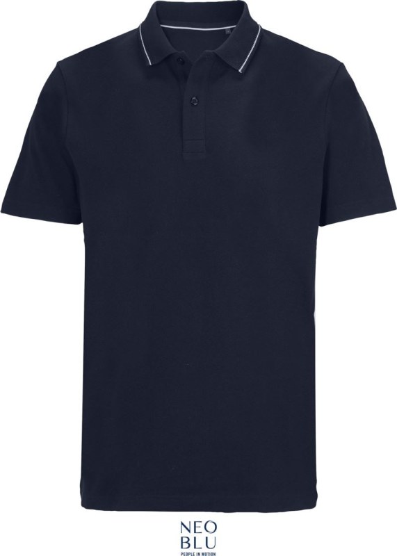 NEOBLU Orel Unisex piqué polo z těžké bavlny 24.4337 night blue