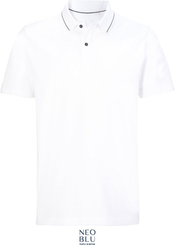 NEOBLU Orel Unisex piqué polo z těžké bavlny 24.4337 optic white