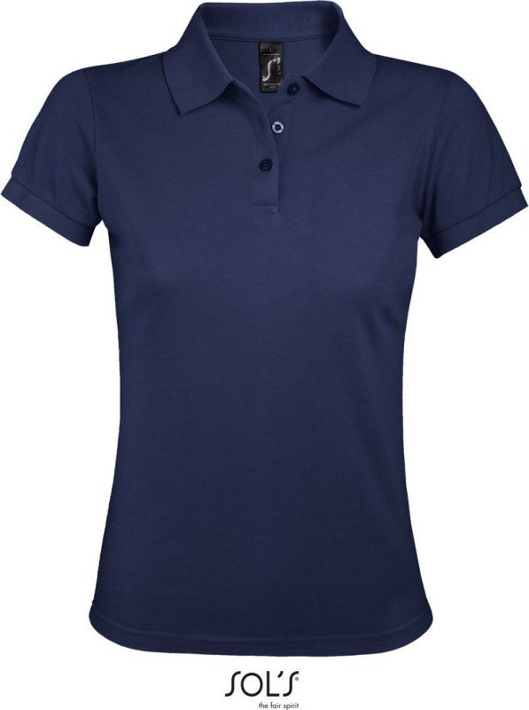SOL´S Prime Women Dámské piqué polo z těžké bavlny 25.0573 french navy