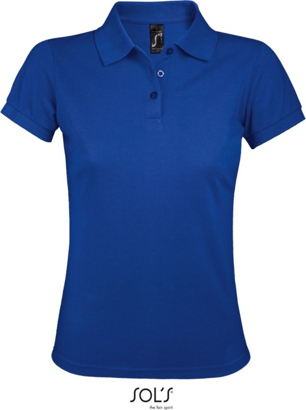 SOL´S Prime Women Dámské piqué polo z těžké bavlny 25.0573 royal blue