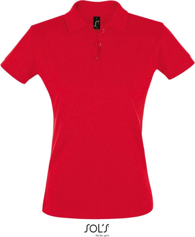 SOL´S Perfect Women Dámské piqué polo 25.1135 red