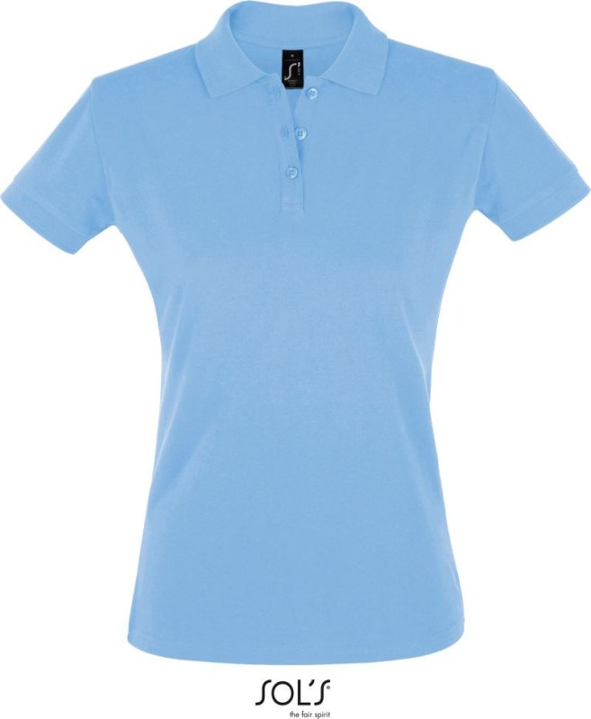 SOL´S Perfect Women Dámské piqué polo 25.1135 sky blue