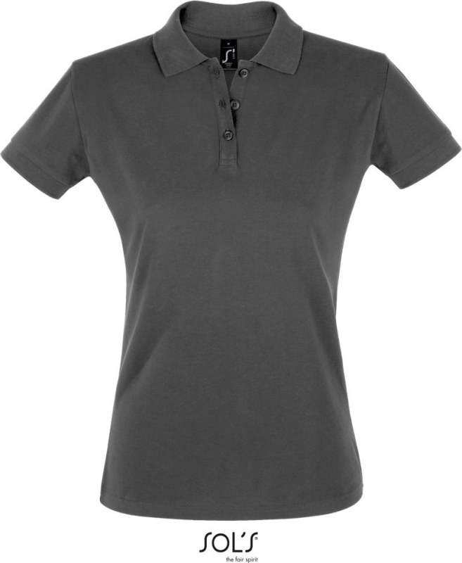 SOL´S Perfect Women Dámské piqué polo 25.1135 dark grey
