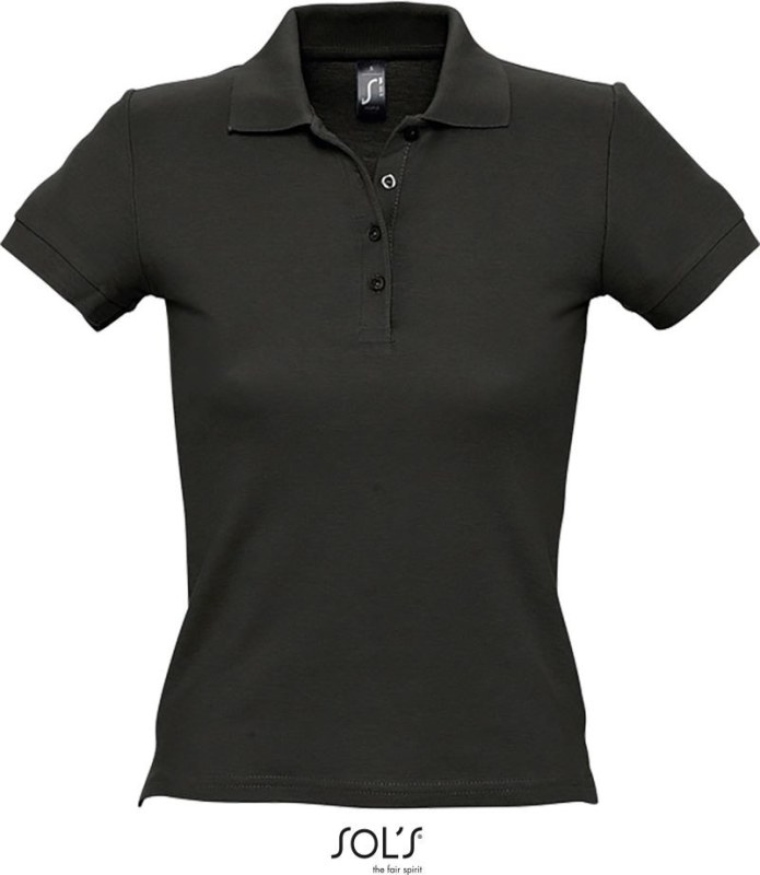 SOL´S People Dámské piqué polo 25.1310 black