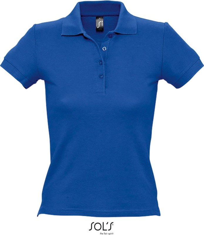 SOL´S People Dámské piqué polo 25.1310 royal blue