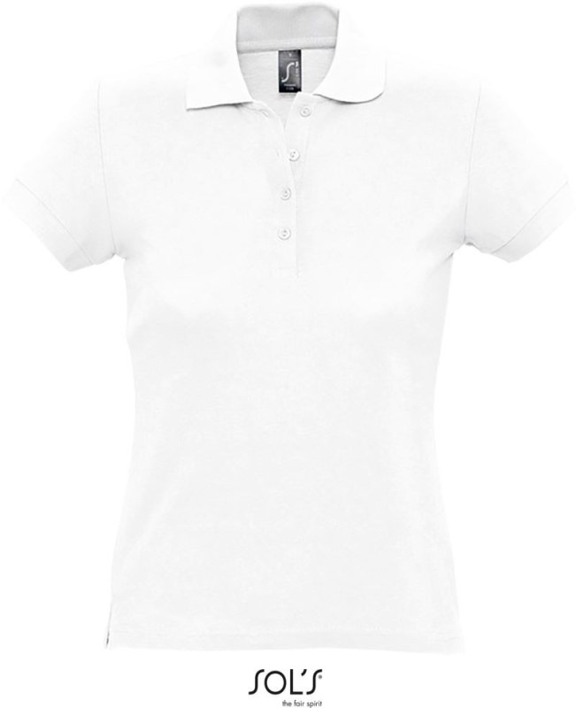 SOL´S Passion Dámské piqué polo 25.1338 white