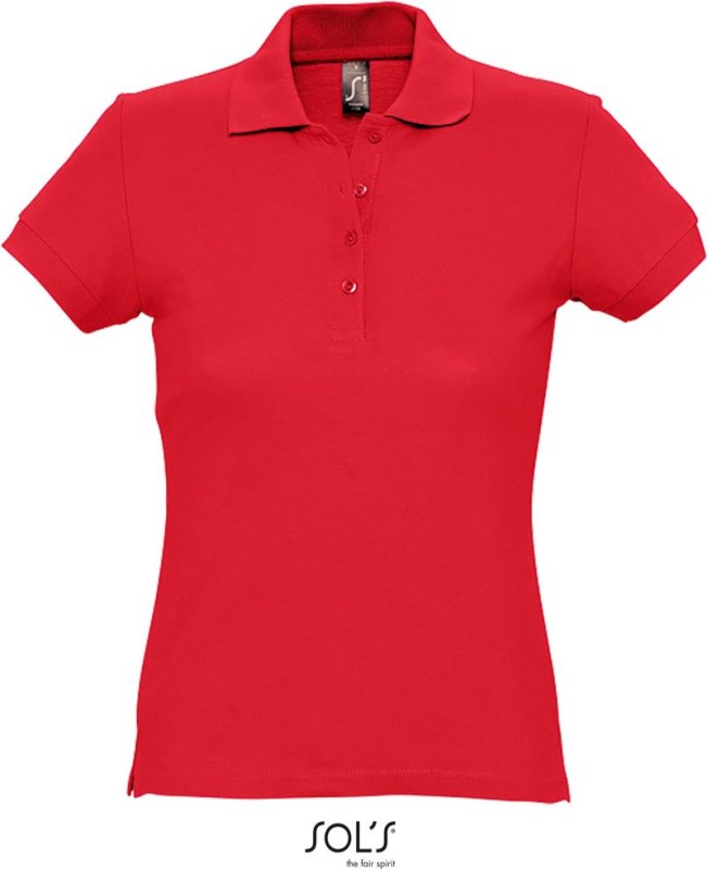 SOL´S Passion Dámské piqué polo 25.1338 red