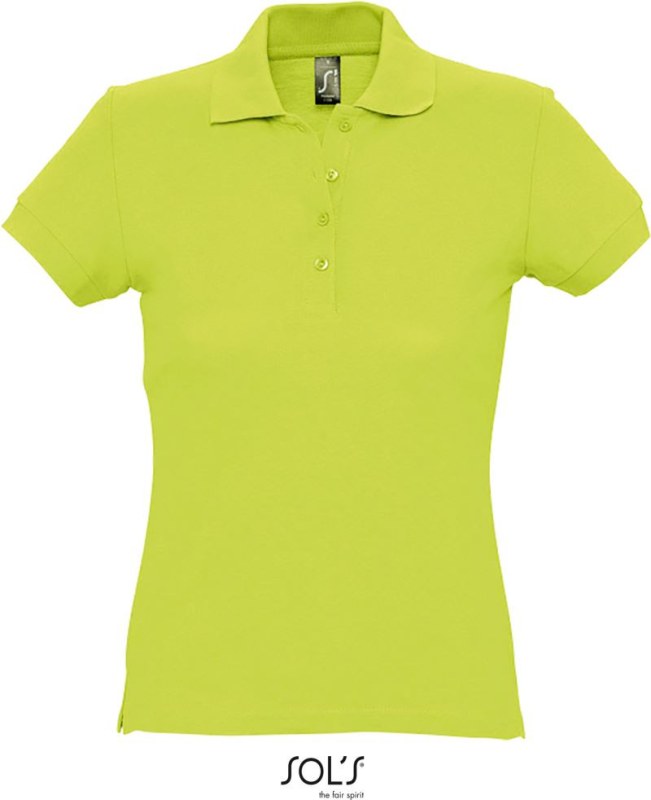 SOL´S Passion Dámské piqué polo 25.1338 apple green