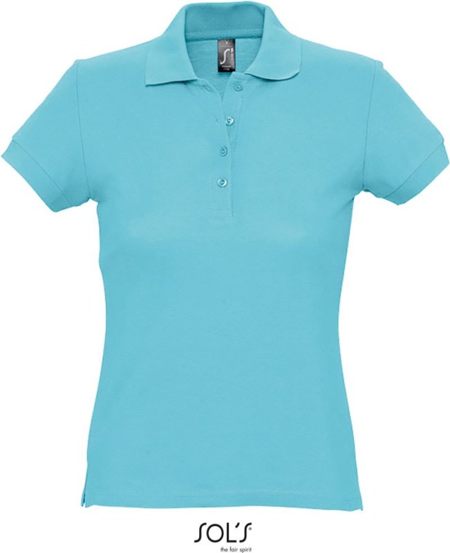 SOL´S Passion Dámské piqué polo 25.1338 atoll blue
