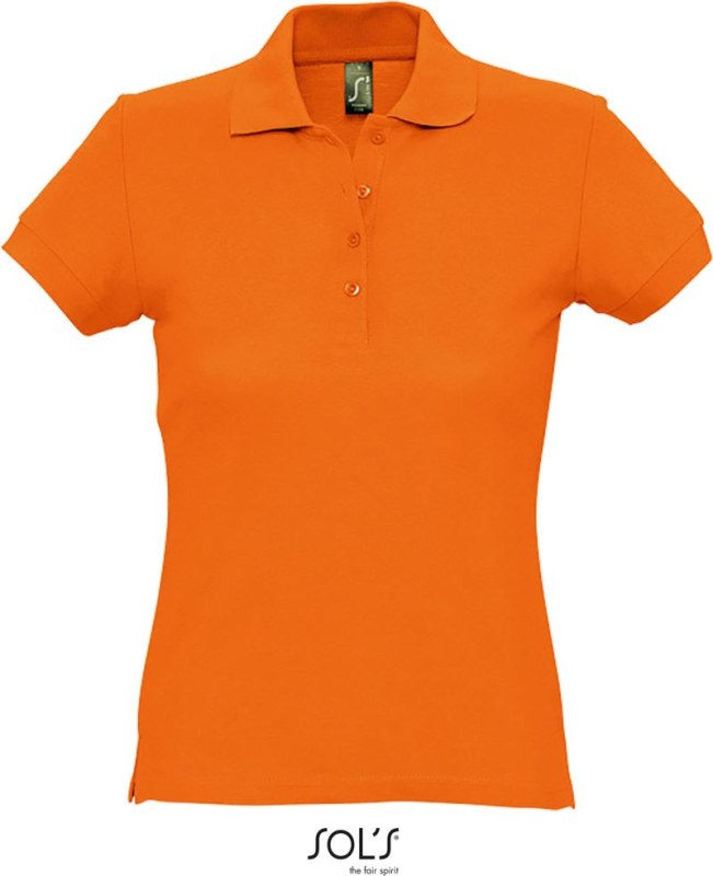 SOL´S Passion Dámské piqué polo 25.1338 orange