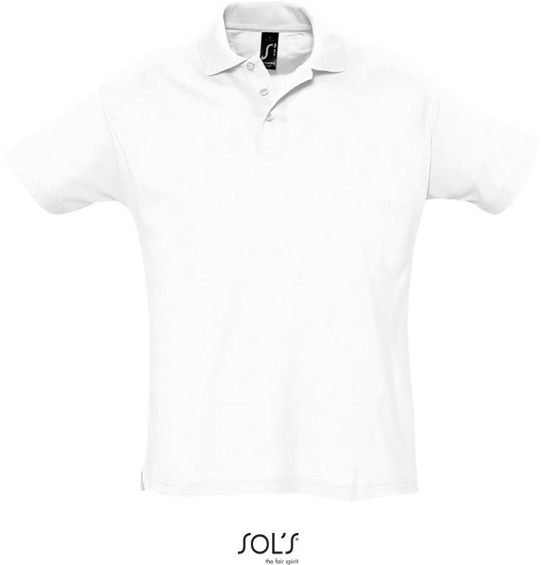 SOL´S Summer II Piqué polo 25.1342 white