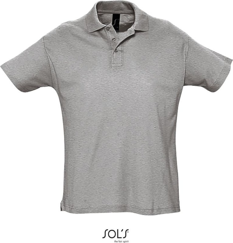 SOL´S Summer II Piqué polo 25.1342 grey melange
