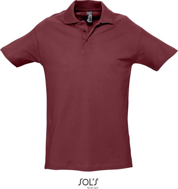 SOL´S Spring II Piqué polo 25.1362 burgundy