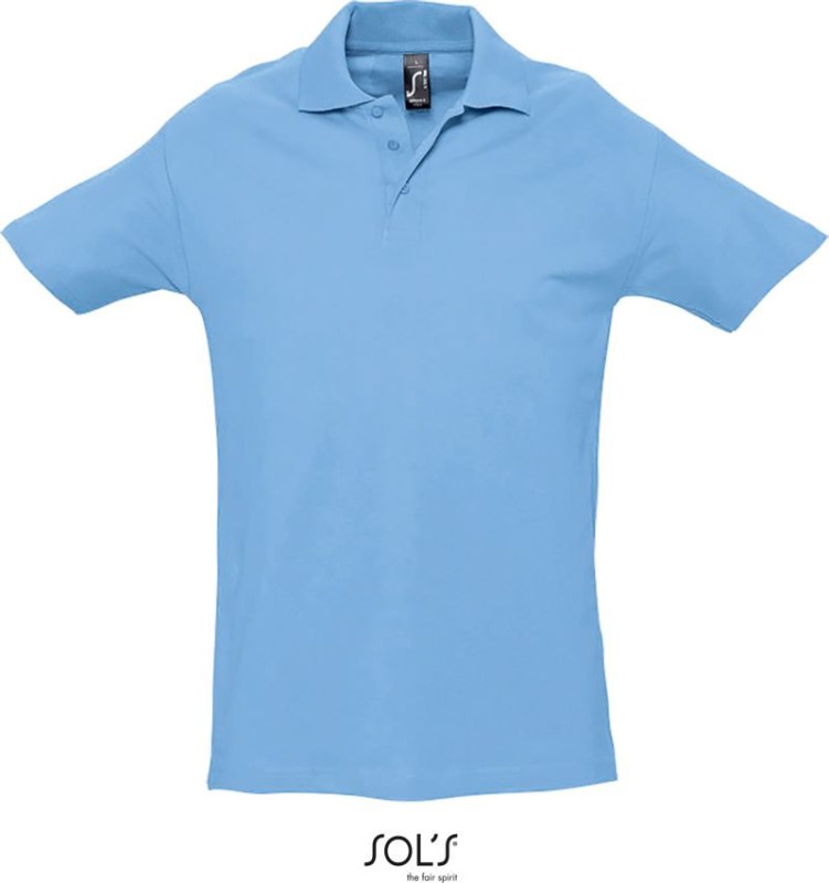 SOL´S Spring II Piqué polo 25.1362 sky blue