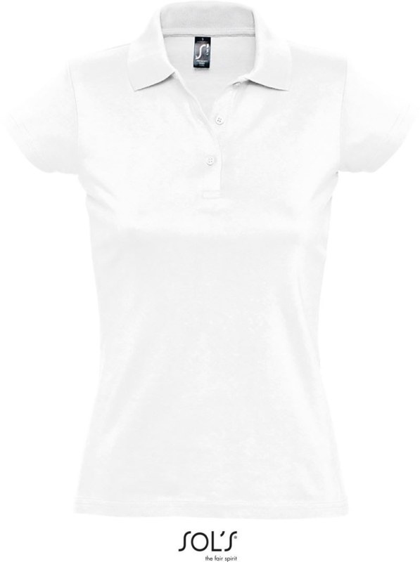 SOL´S Prescott Women Dámské žerzejové polo 25.1376 white